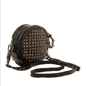 Frye Leather Brooke Studded Crossbody Bag